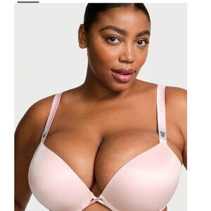 Victorias Secret Shattered Strap Bombshell 38C Bra Add 2 cups, 2 L pantys